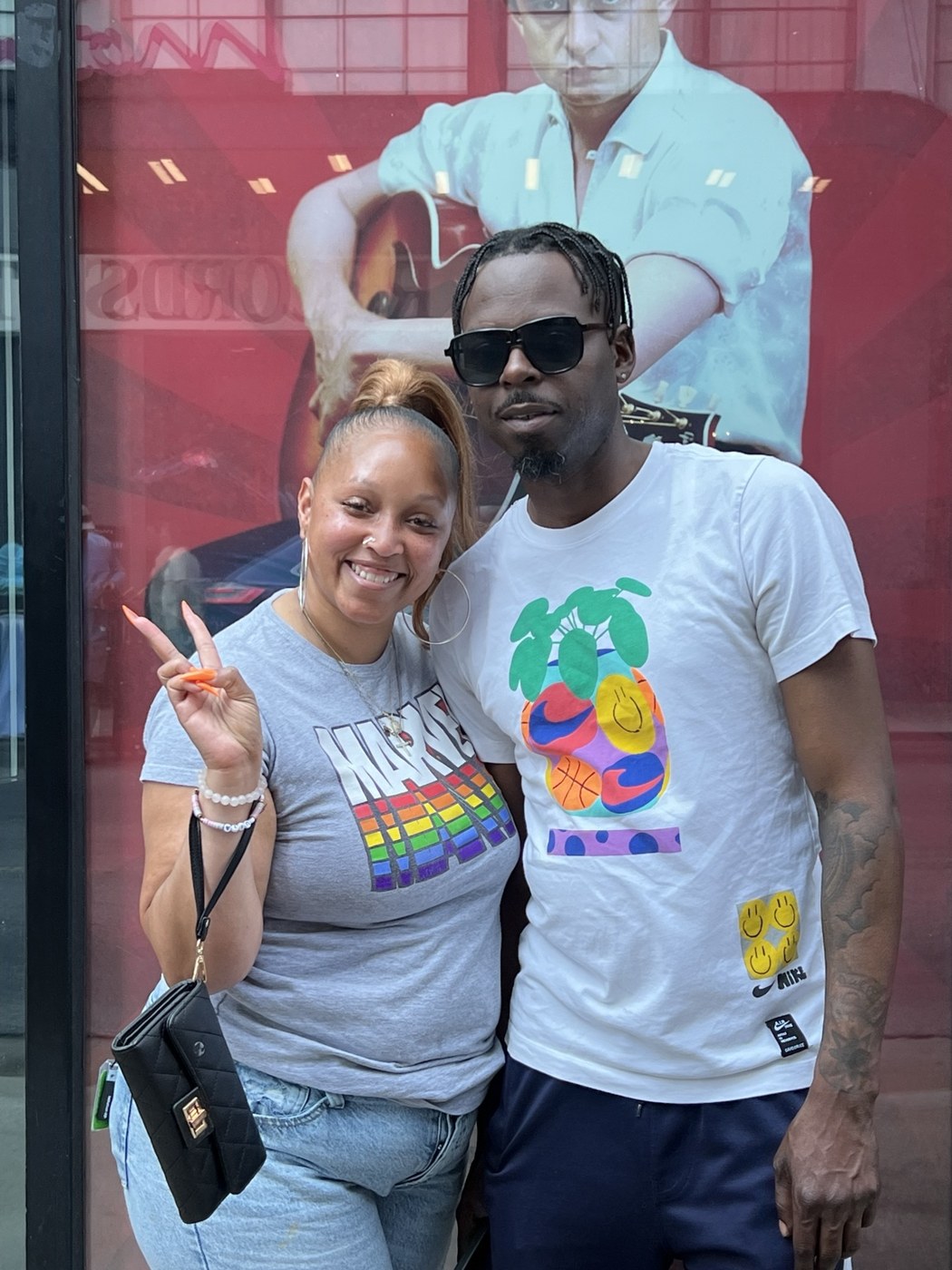 Marquita with her partner